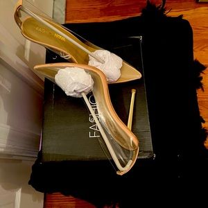 Translucent Stiletto Pumps